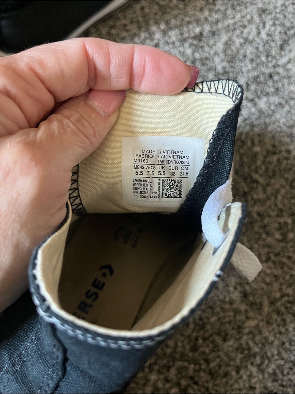 Converse All Star high tops. #9 - Picture 6 of 6